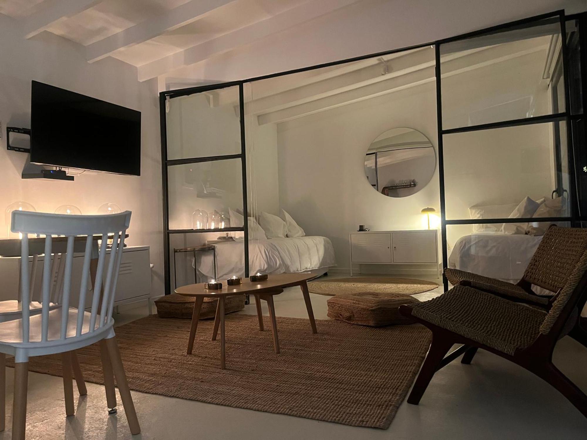 Glaciar De Roca Lofts Horcon  Luaran gambar
